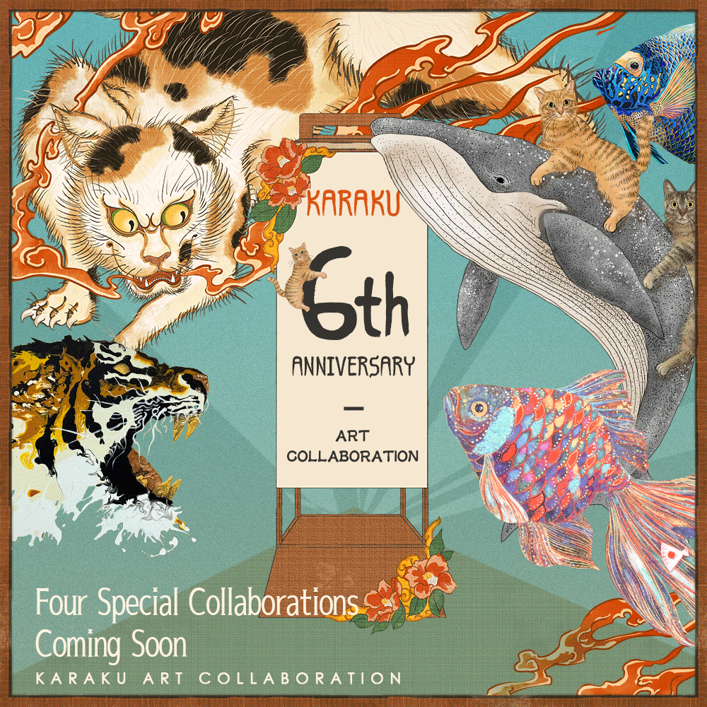 Karaku 6th Anniversary: Four Artists Art Collab Series