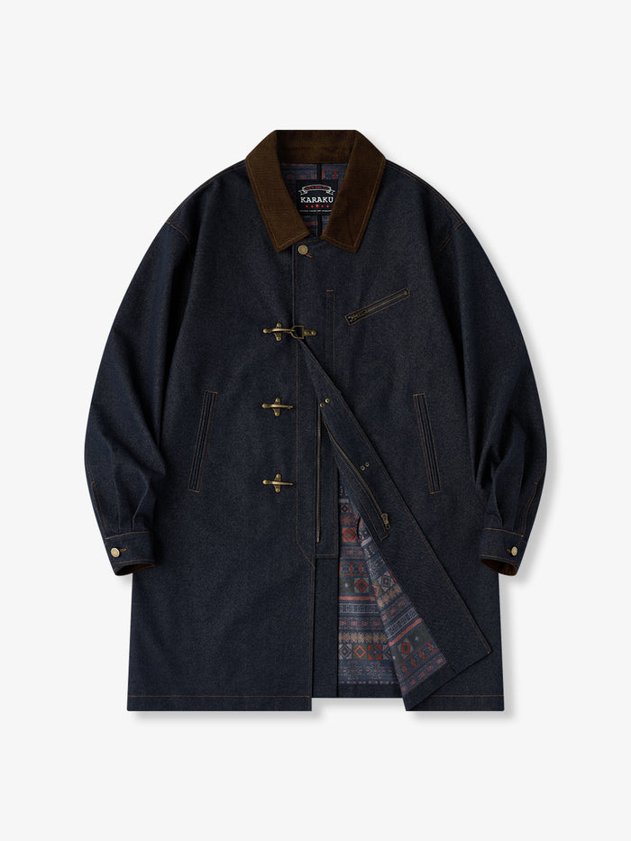 Heritage Denim Duster Coat