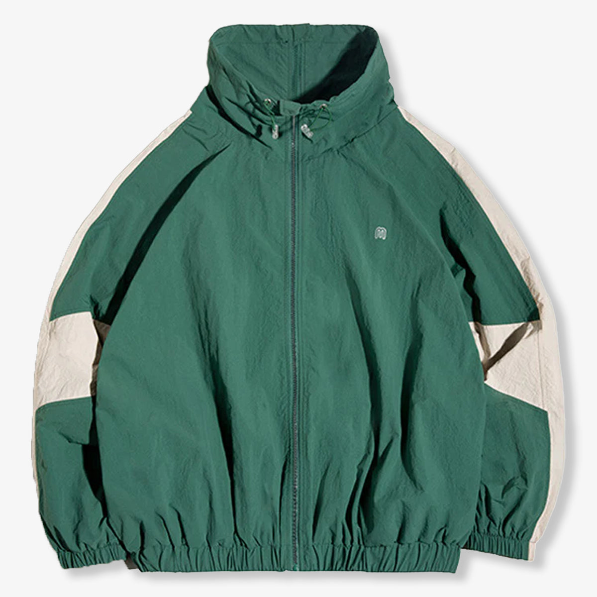 Double Zipper Design Color-Block Jacket – Karaku