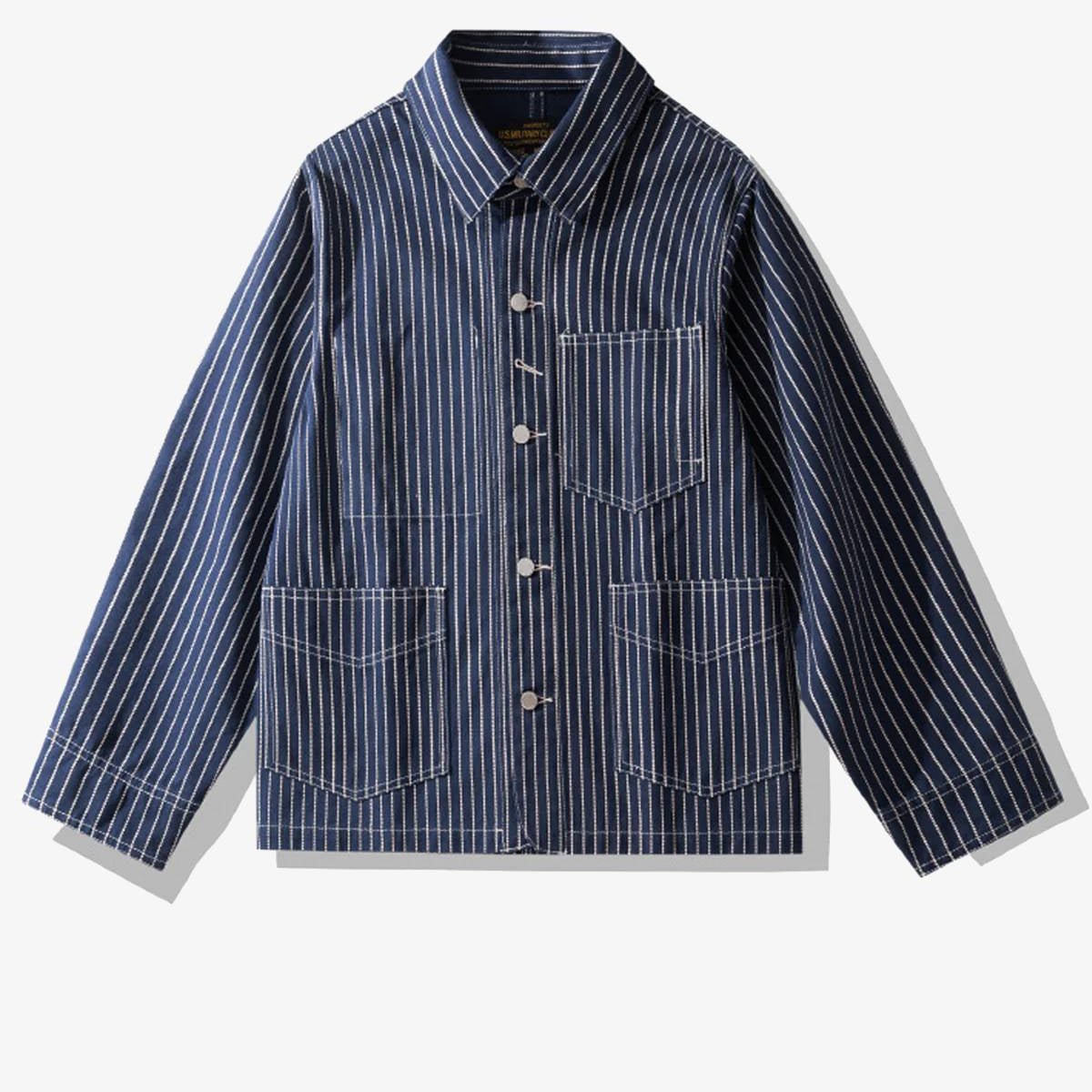 Wabash Stripe Denim Work Jacket – Karaku