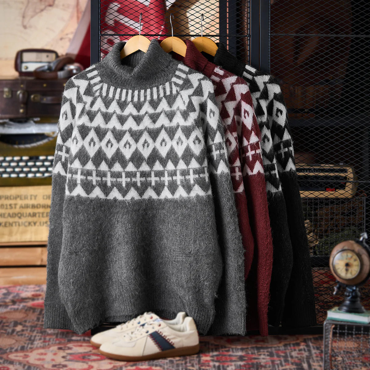 Winter Warmth with Statement Necks: Turtleneck & High-Neck Sweaters