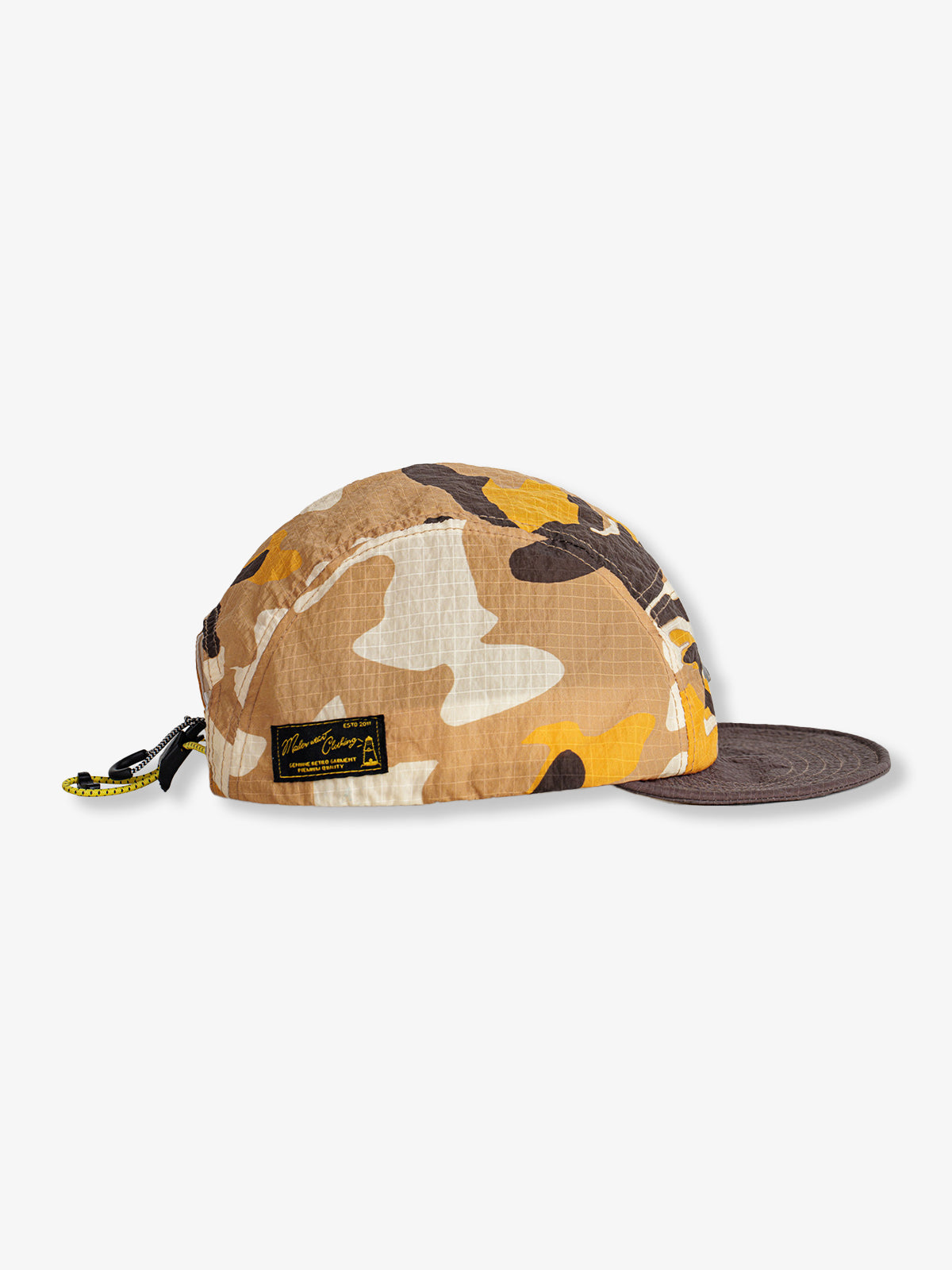 Vintage Ripstop Printed Camp Cap Adjustable Outdoor Hat