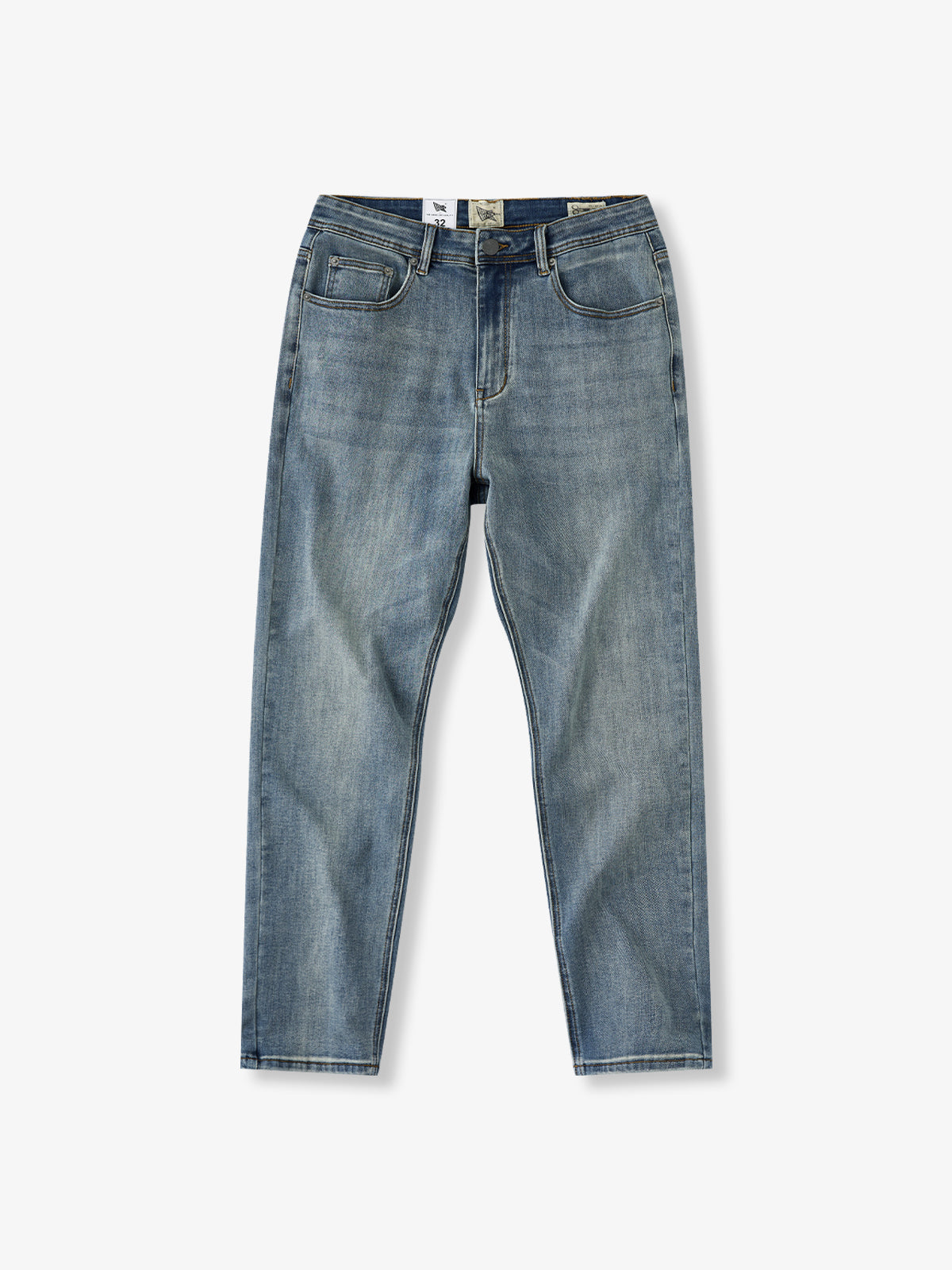 Classic Fade Straight-Leg Jeans