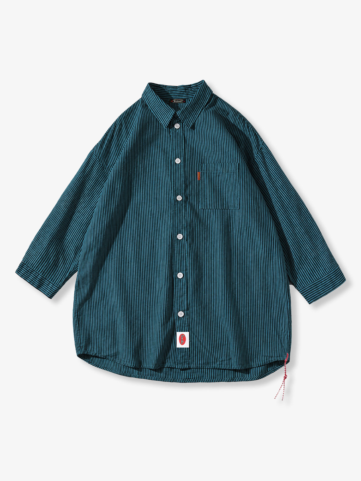 [Pre-order] Hickory Stripe Work Shirt with Signature Drawcord