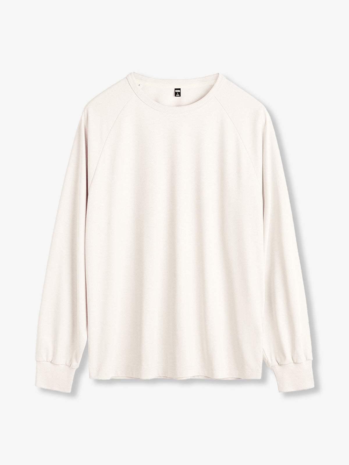 Premium Cotton Blend Raglan Long Sleeve T Shirt