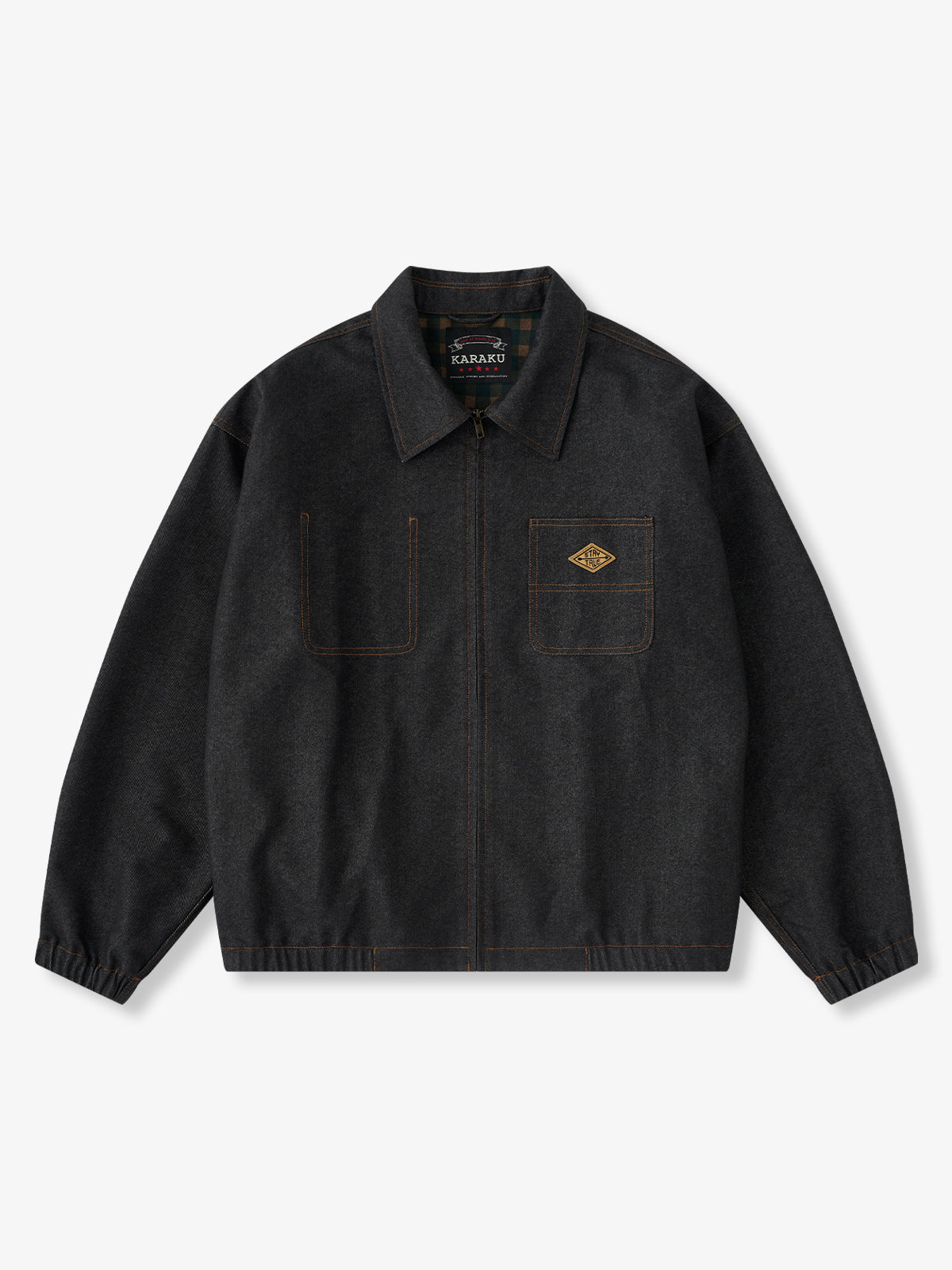 [Pre-order] Heritage Plaid-Panel Work Jacket
