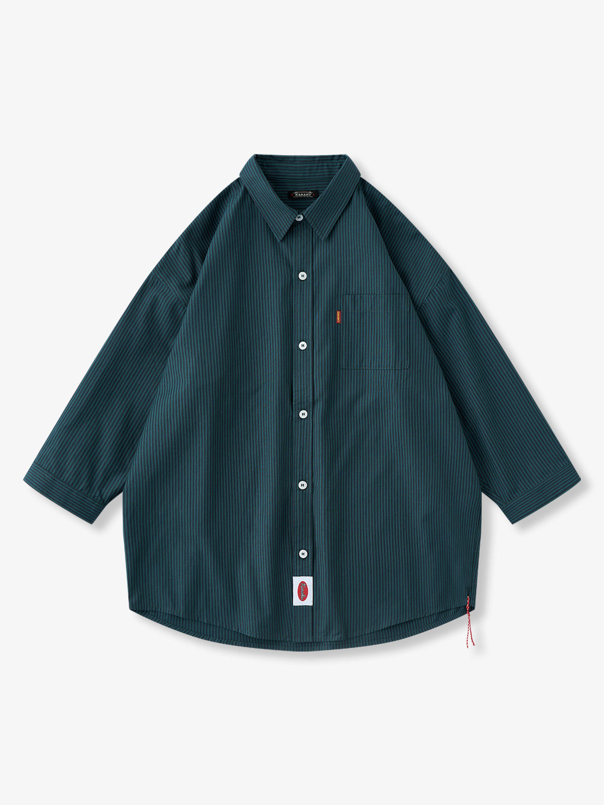 [Pre-order] Hickory Stripe Work Shirt with Signature Drawcord