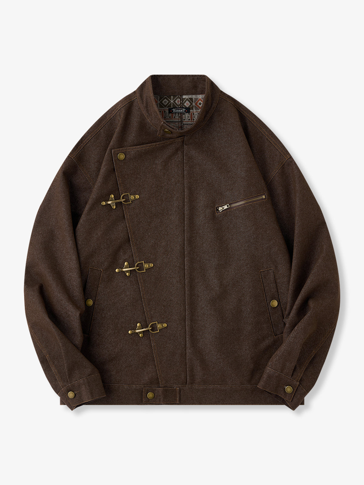 Nomad Hook-Front Denim Jacket