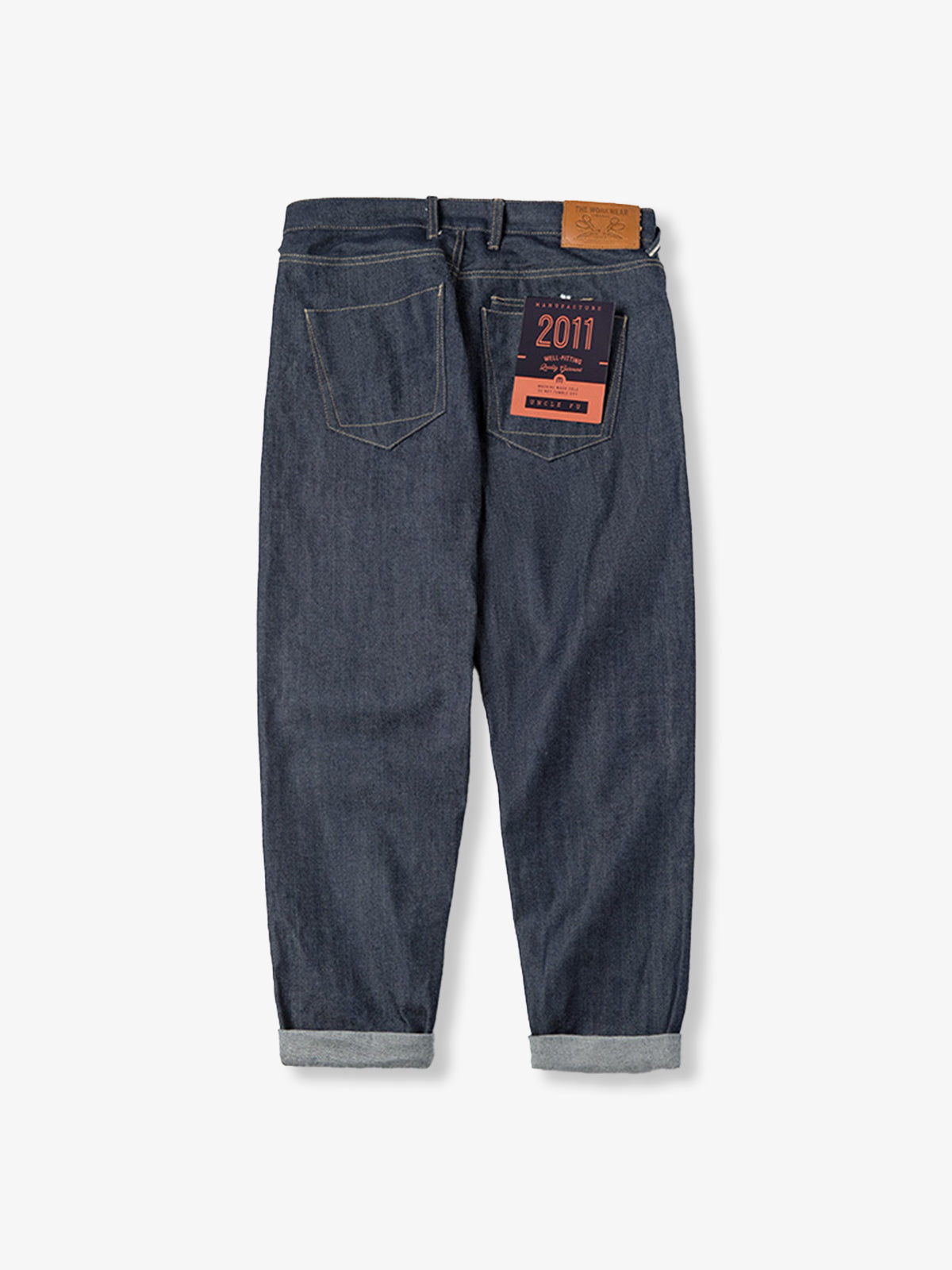 Heavyweight Raw Selvedge Straight-Leg Jeans