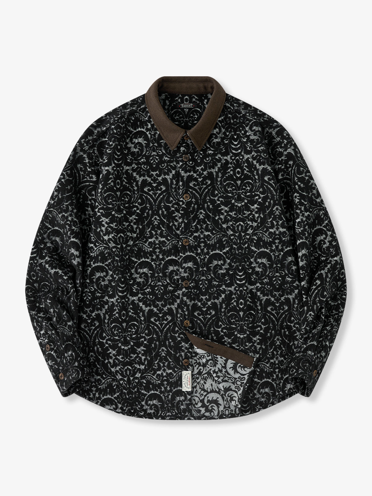 Heritage Damask Jacquard Shirt