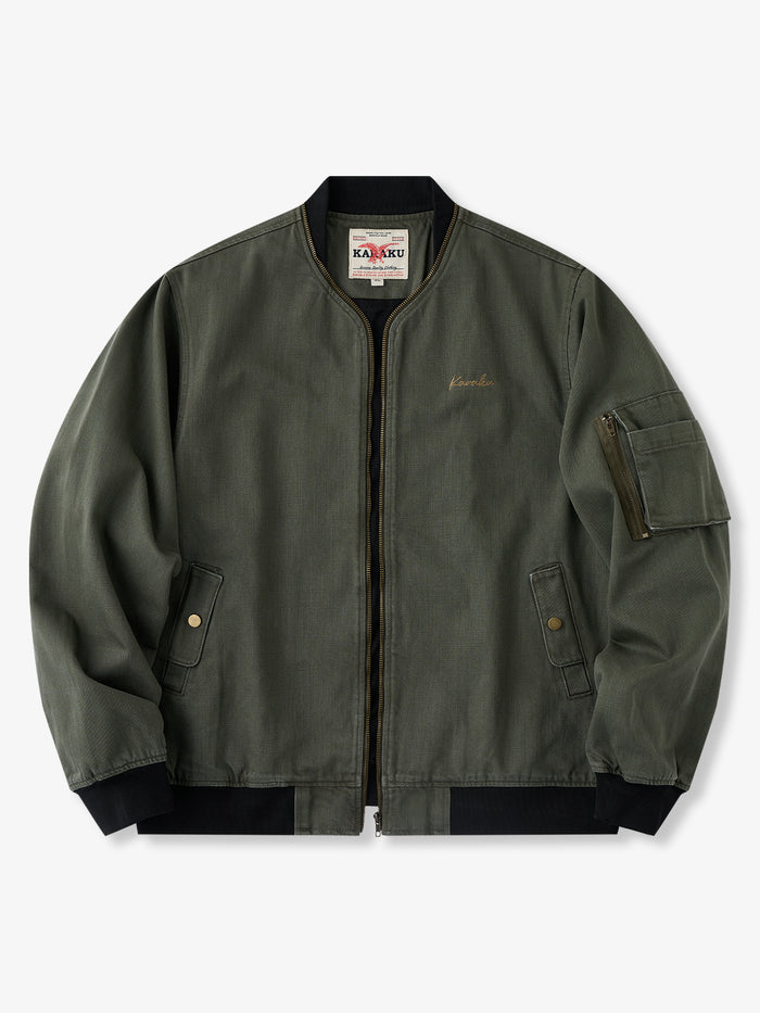 [Pre-Order]Heritage MA-1 Denim Flight Jacket