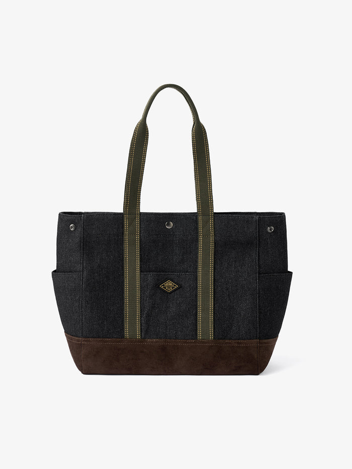 [Pre-Order] Denim & Suede Tote Bag