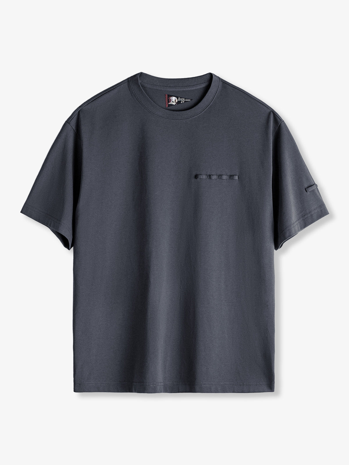 Men’s Relaxed Fit Crew Neck Cotton Blend T-Shirt