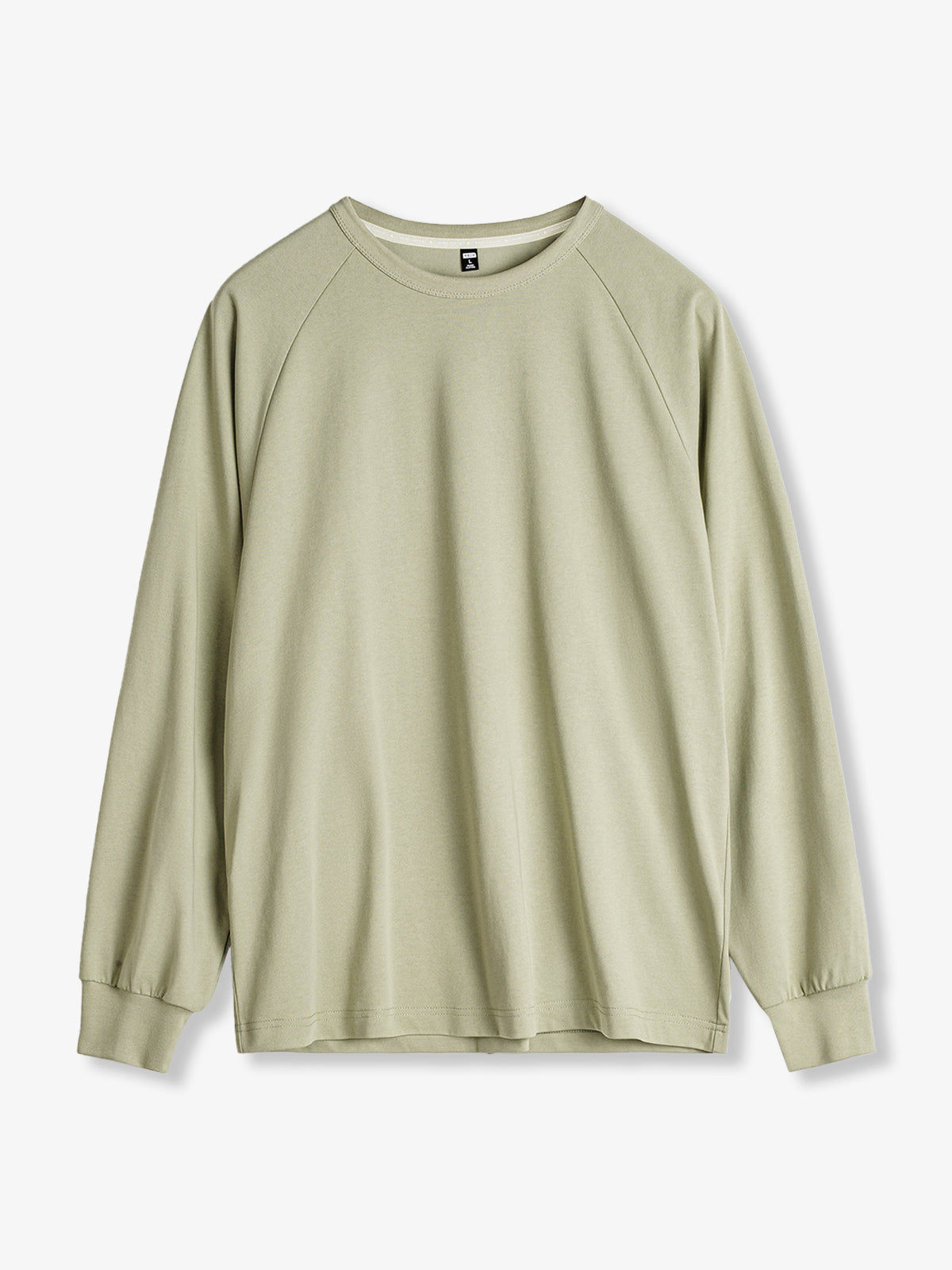 Premium Cotton Blend Raglan Long Sleeve T Shirt
