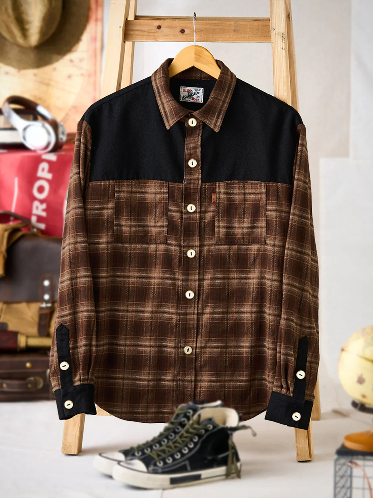 トップス kolor/BEACON 19AW Heavy TWILL CheckShirt kolor/BEACON 19AW Heavy TWILL CheckShirt - メルカリ