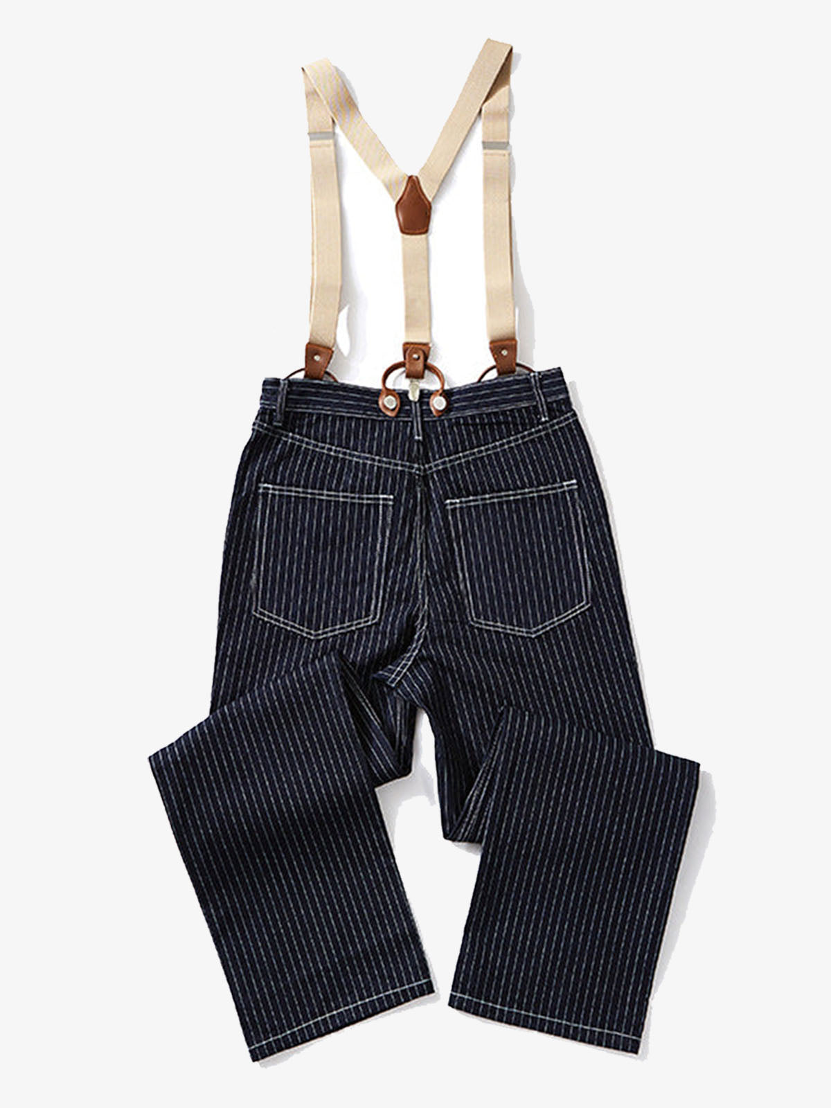 Two-Way Wide Pants (Suspenders Sold Separately)