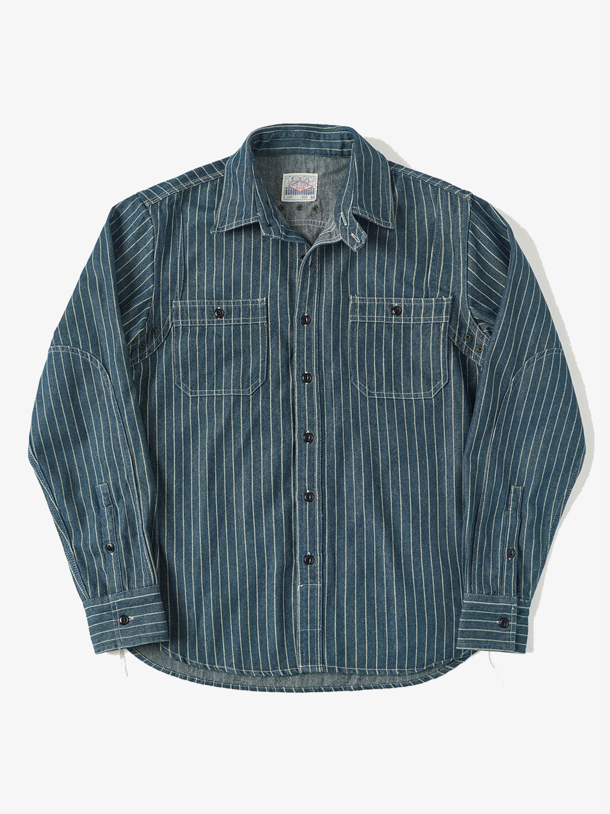 Wabash American Style Washed Stripe Work Shirt