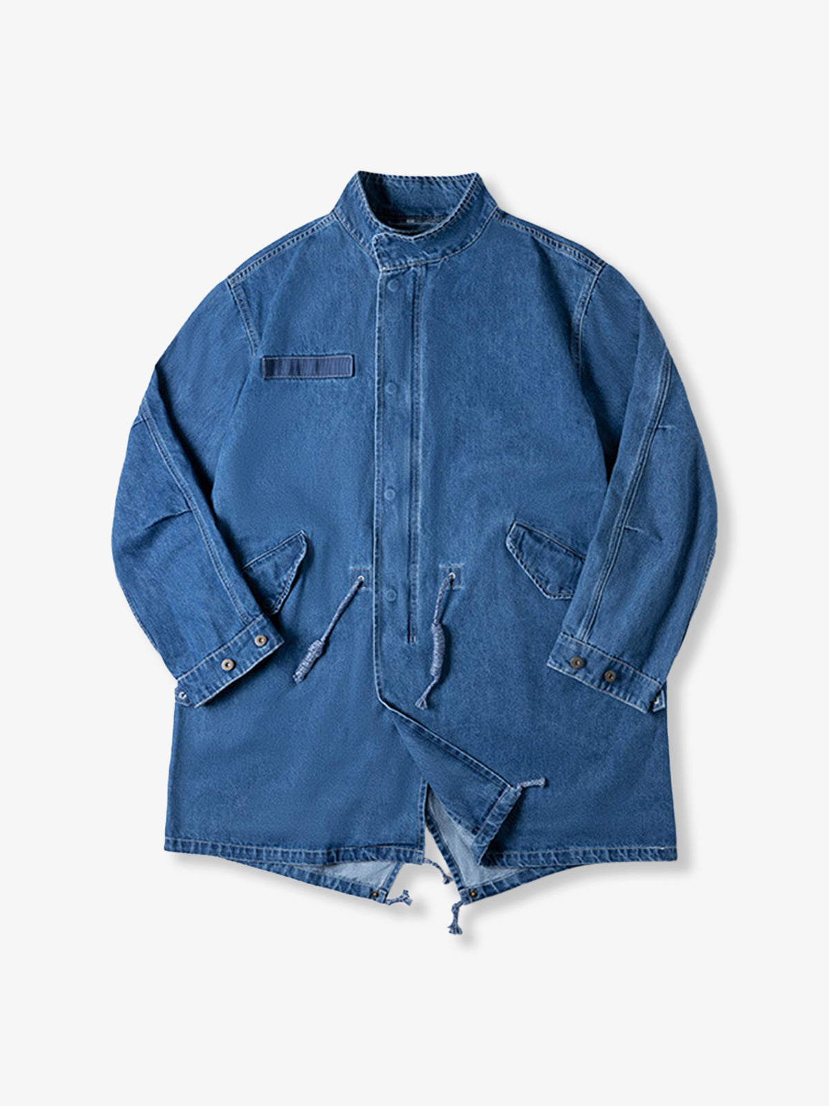 M-65 Modified Denim Fishtail Parker – Karaku