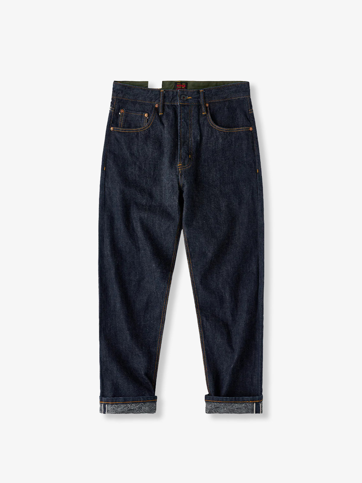 Red Ear American Coin Pocket Straight Jeans