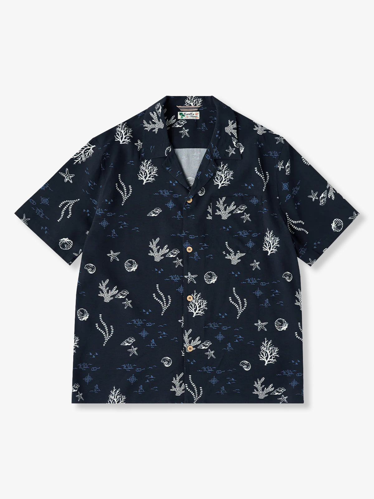 "Treasure Hunt at the Bottom of the Sea" All-over Print Aloha Shirt