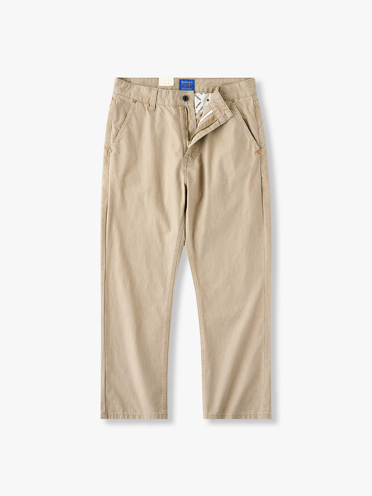 Business & Casual Straight Cotton Chinos – Available in Three Colors