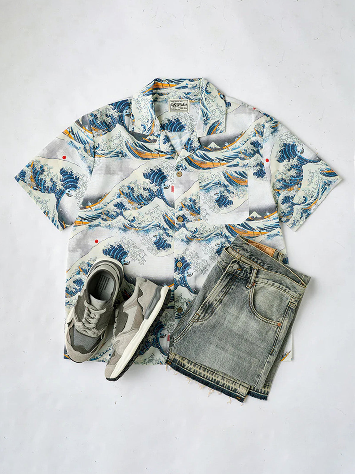 Oki Namura Wave Riding Cat and Dog