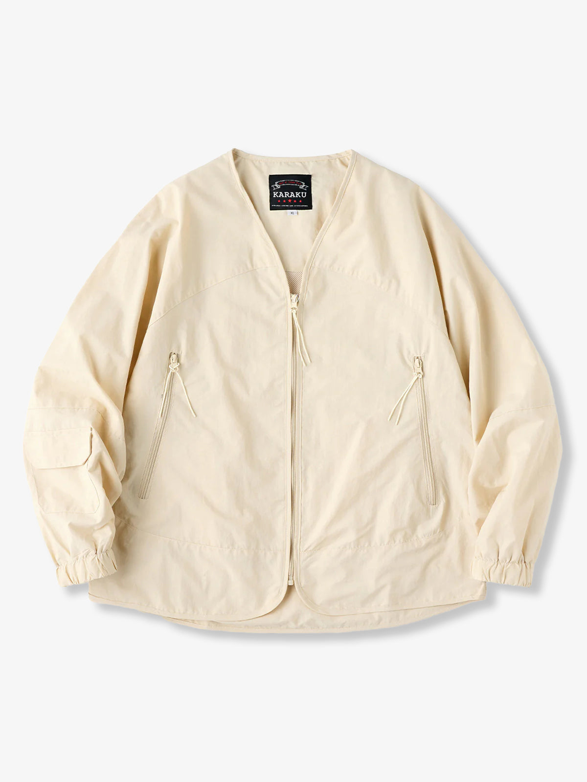 MA-1 Sleeve Pocket Thin V. Neck Flight Jacket