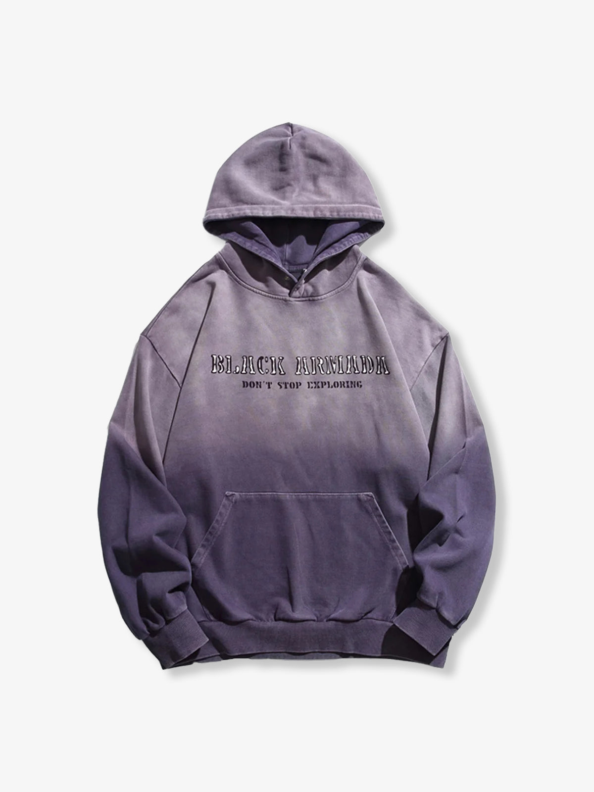 Flecktarn Print Gradation Wash Hoodie